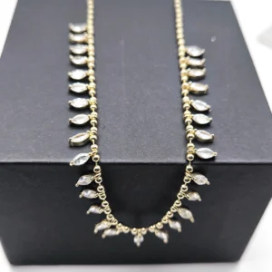 Safir Minimal Taşlı Xuping Kolye